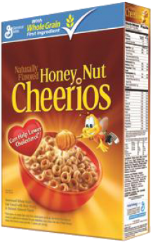 Cheerios Buzz The Bee (417x417), Png Download
