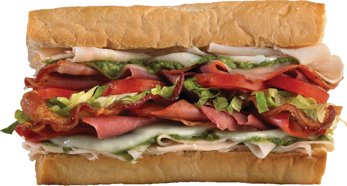 Which Wich Italian Club Sandwich - Italian Club At Which Wich (1440x772), Png Download