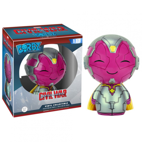 Marvel Captain American Civil War Dorbz Vinyl Figure - Dorbz Captain America Civil War (570x741), Png Download