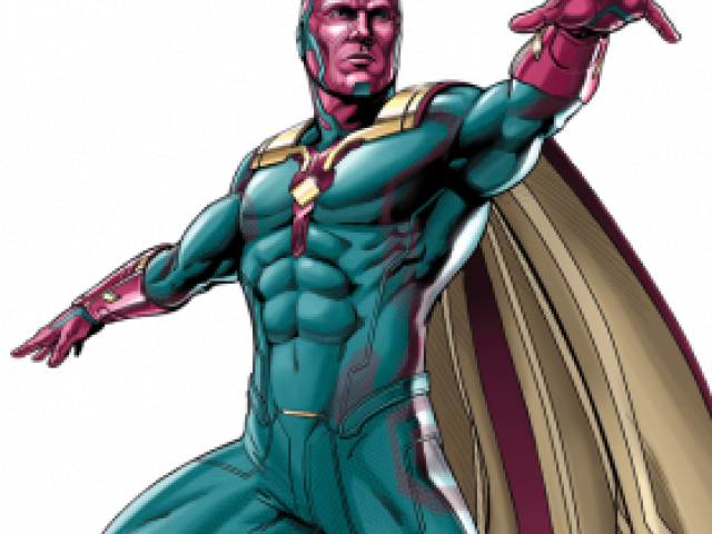 Marvel Vision Clipart Transparent - Vision (640x480), Png Download
