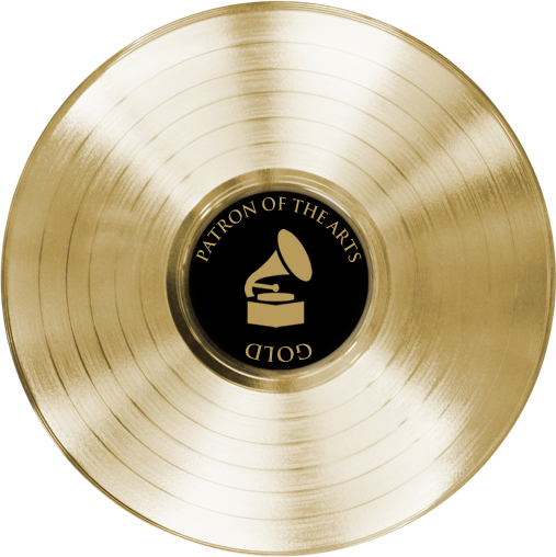Patron - Silver Record Transparent (507x508), Png Download