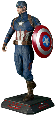 Civil War - Captain America (330x525), Png Download