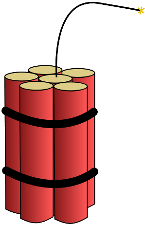 Dynamite Clipart (566x800), Png Download