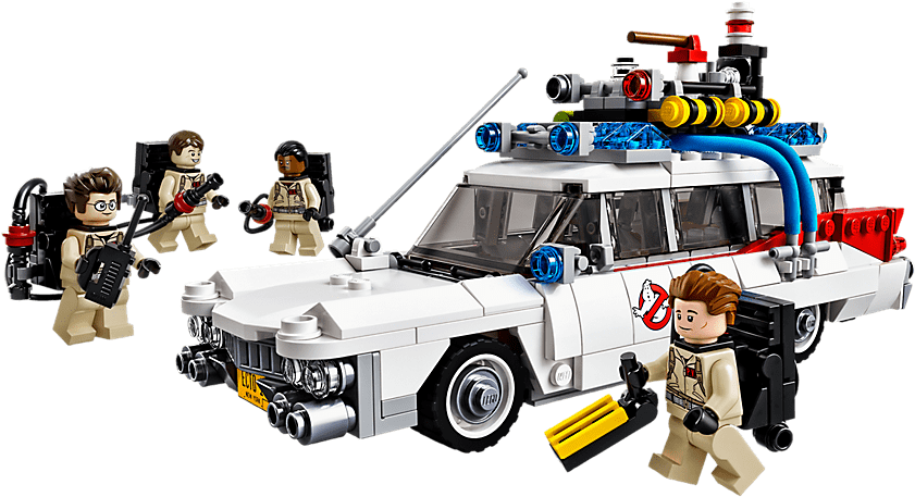 Lego Ghostbusters Png - Ghostbusters Ecto 1 Lego (840x630), Png Download