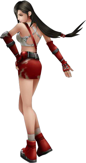 Dissidia 012 Final Fantasy Tifa (274x520), Png Download