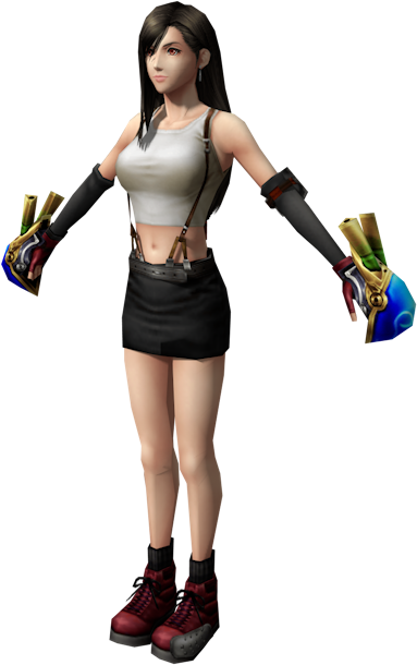 Download Zip Archive - Tifa Super Smash Bros (750x650), Png Download