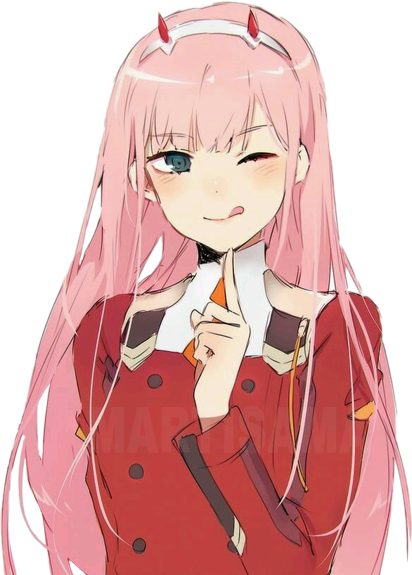 Report Abuse - Zero Two Heart (586x818), Png Download
