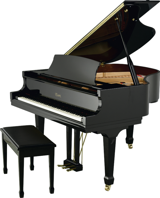 Baby Grand Piano Png (530x656), Png Download