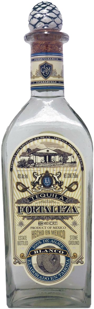 Fortaleza Blanco Tequila - Fortaleza Tequila (960x1280), Png Download