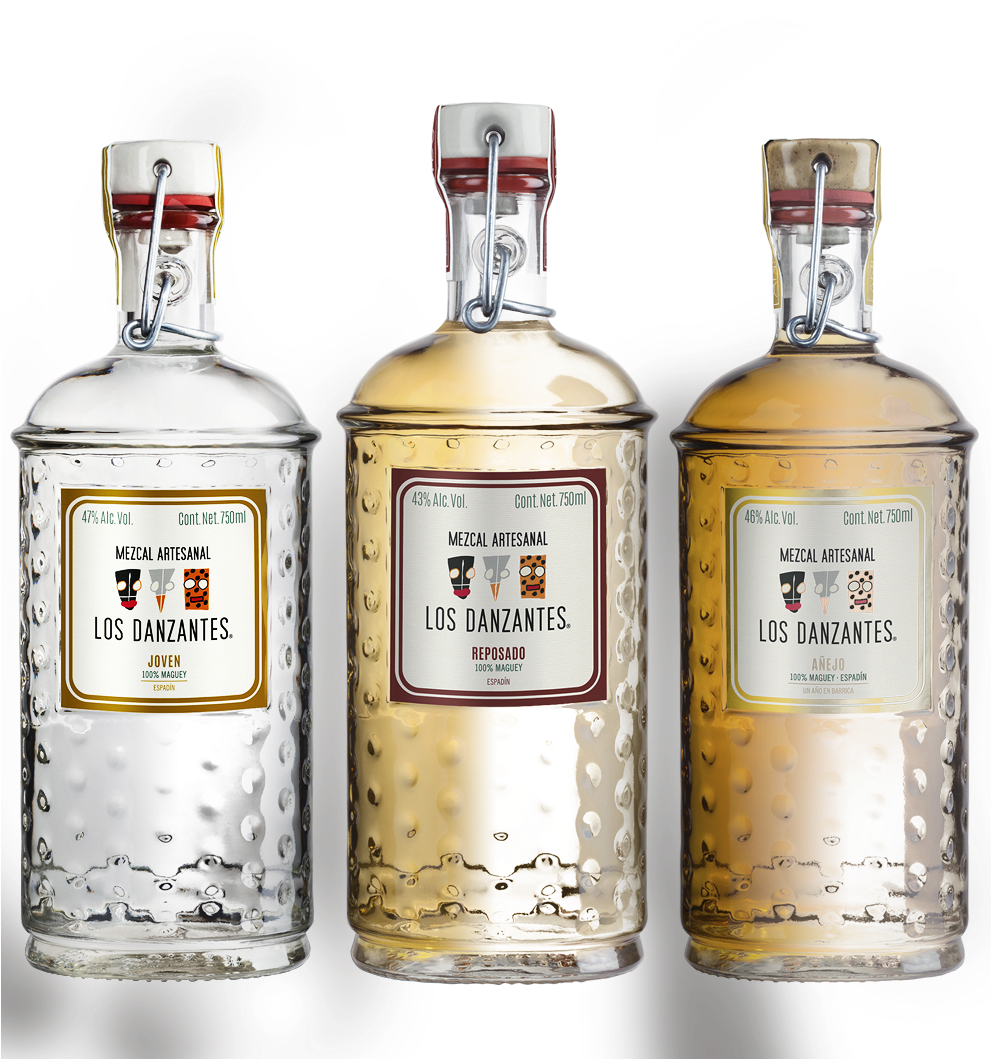 Mezcales Los Danzantes - Los Danzantes Joven - Espadin Joven Mezcal (990x1080), Png Download