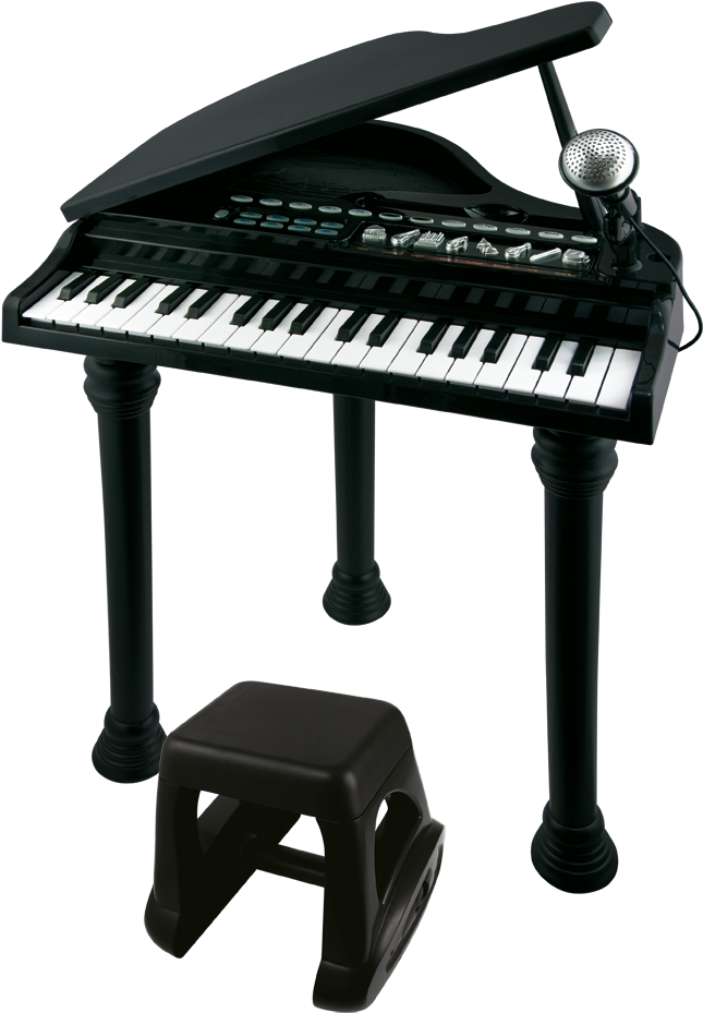 Music Time Grand Piano, , Large - Winfun Symphonic Grand Piano Set (700x1014), Png Download