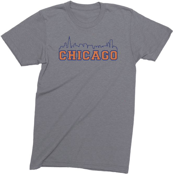 Mens/unisex Chicago Skyline - Ween Shirt (700x700), Png Download