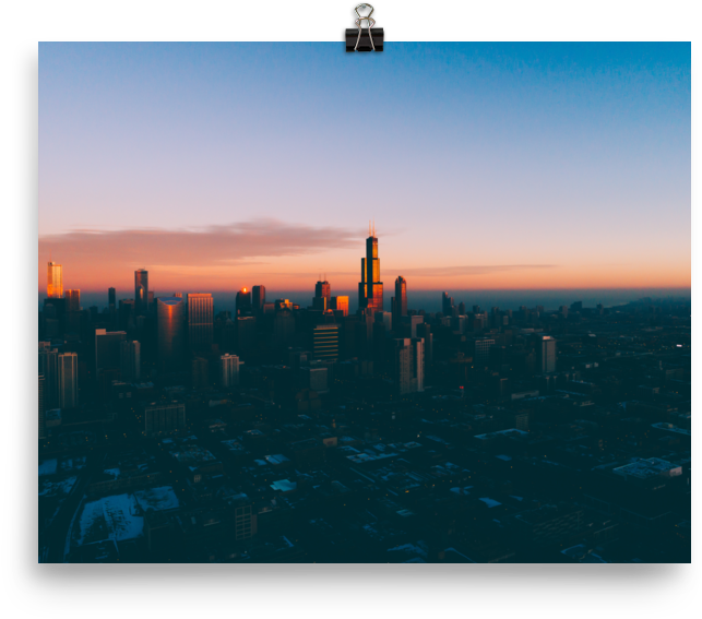 Chicago - - Chicago (1000x1000), Png Download