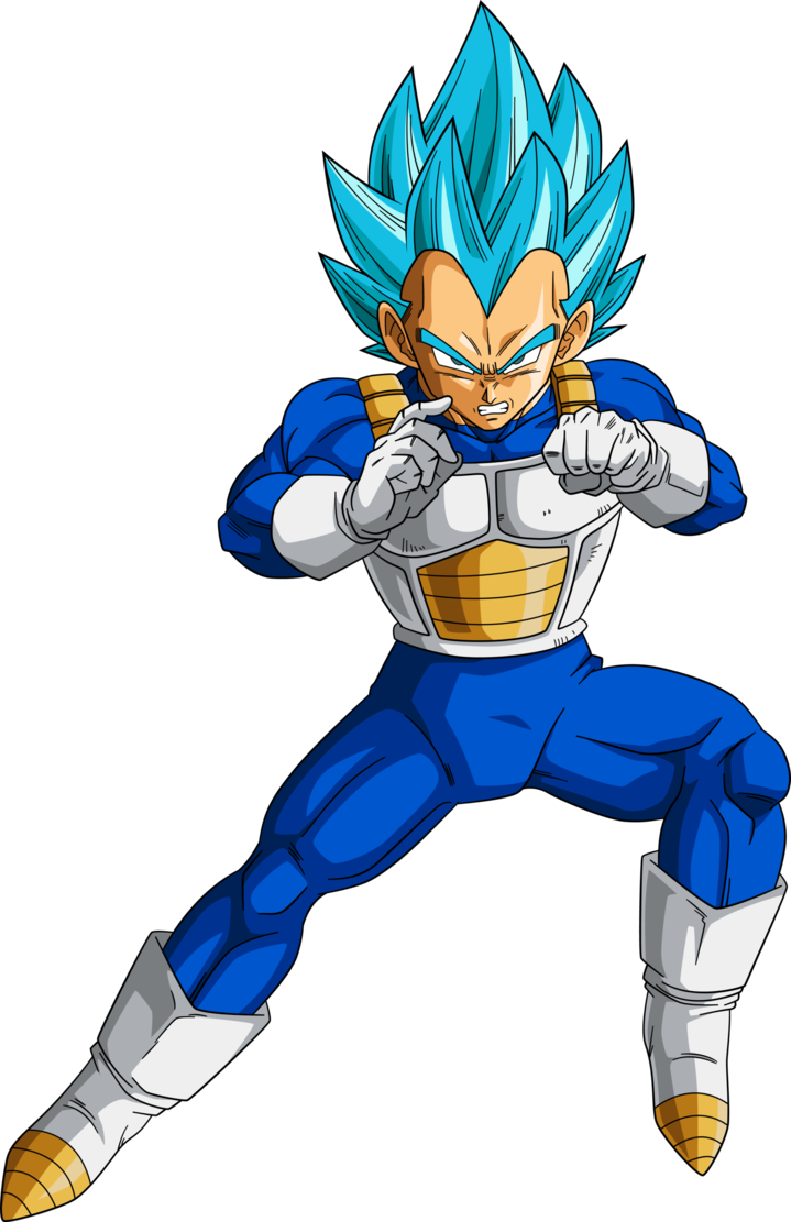Vegeta Super Saiyan God Png - Dragon Ball Super Vegeta Super Saiyan Blue (719x1111), Png Download