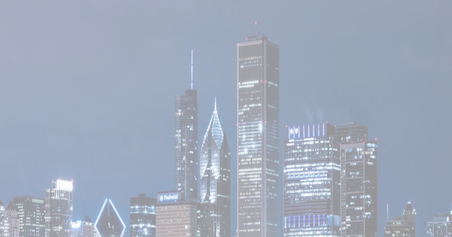 Chicago Skyline - Railgun Ep - Stoked - Download (881x463), Png Download