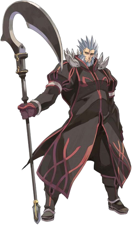 A Deadly Bond That Grants A Dark Scythe Of Malevolent - Tales Of The Abyss (581x800), Png Download