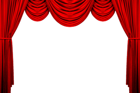 Window With Png K Pictures Full Hq - Stage Curtain (450x300), Png Download