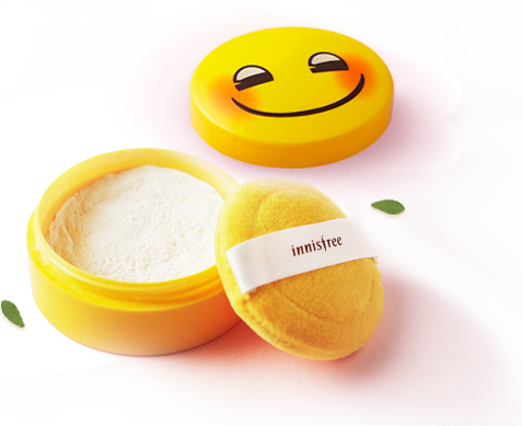 No-sebum Mineral Powder - Innisfree No Sebum Mineral Powder Emoji (477x389), Png Download