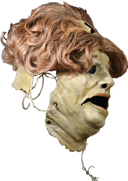 The Texas Chainsaw Massacre Leatherface 1974 Grandma - Adult's Latex Leatherface Grandma The Texas Chainsaw (436x639), Png Download