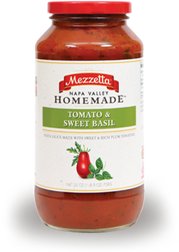 Napa Valley Homemade Pasta Sauce - Mezzetta Napa Valley Homemade Pasta Sauce Tomato (320x400), Png Download
