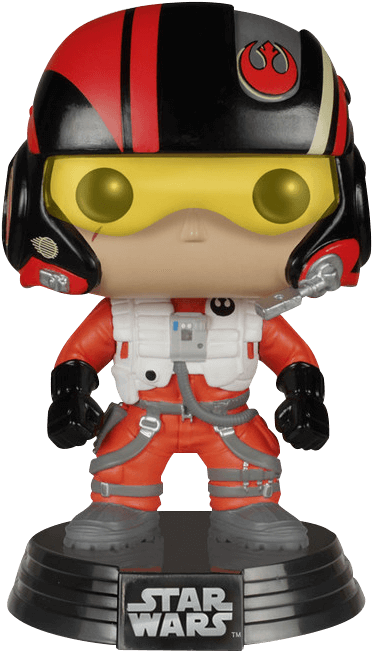 Funko Star Wars Episode 7 Pop! Poe Dameron (650x650), Png Download