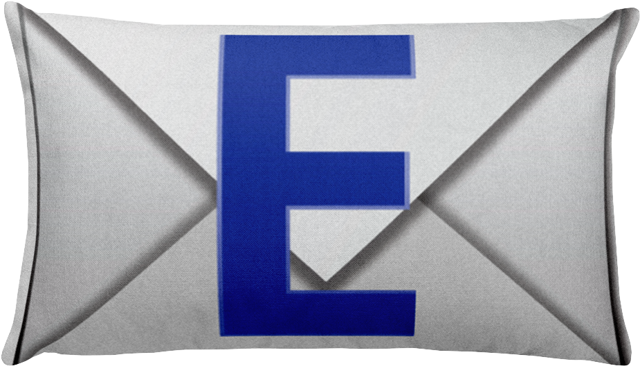 Emoji Bed Pillow - Email (1000x1000), Png Download