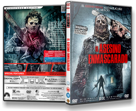 Leatherface - Leatherface - Dvd (623x468), Png Download