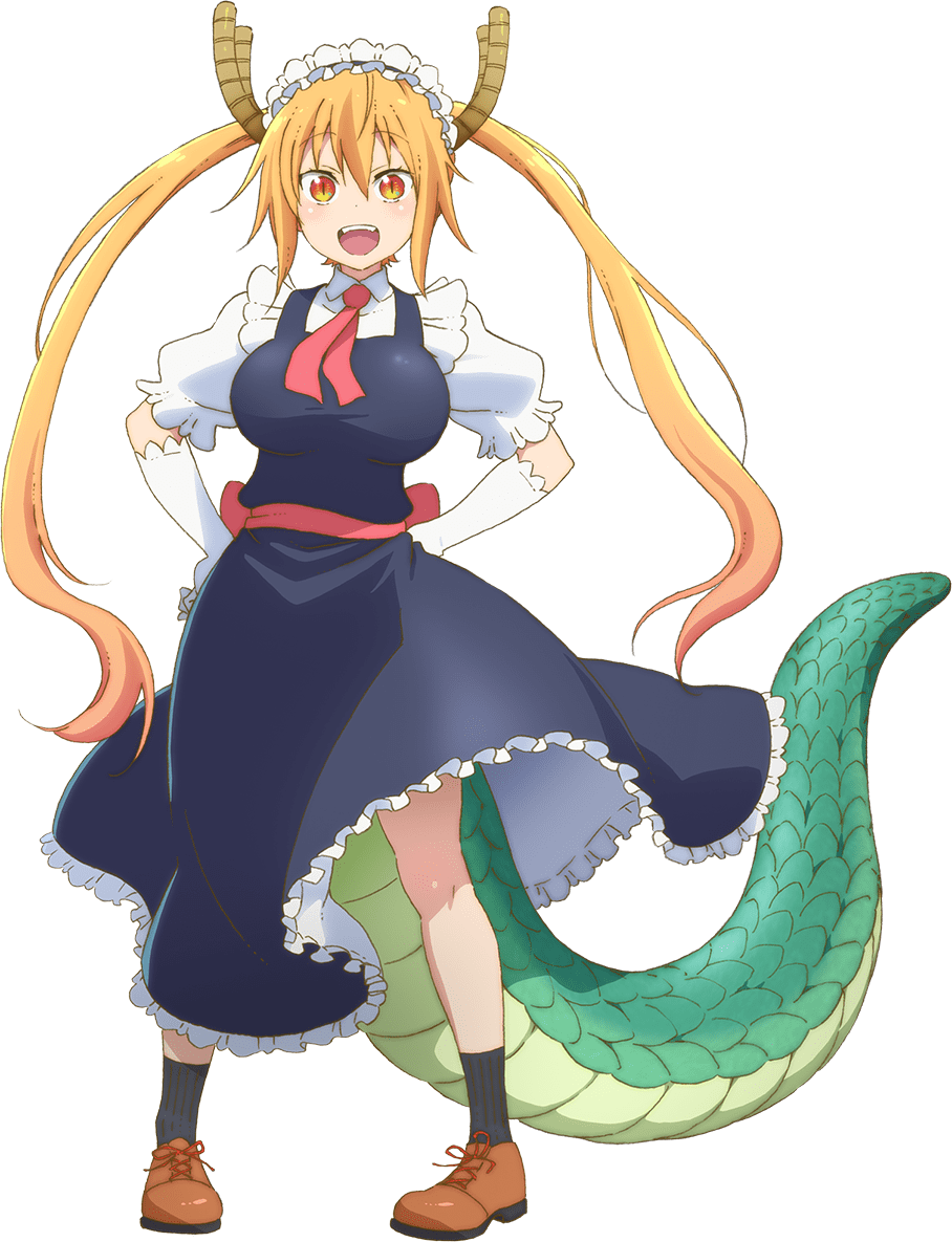 Tohru - Miss Kobayashi's Dragon Maid Tohru (908x1185), Png Download