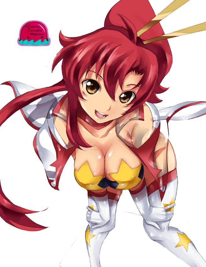 Sexy Yoko Yoko Littner, Gurren Lagann, Hot Anime, Character - Rias Gremory High School Dxd (656x850), Png Download