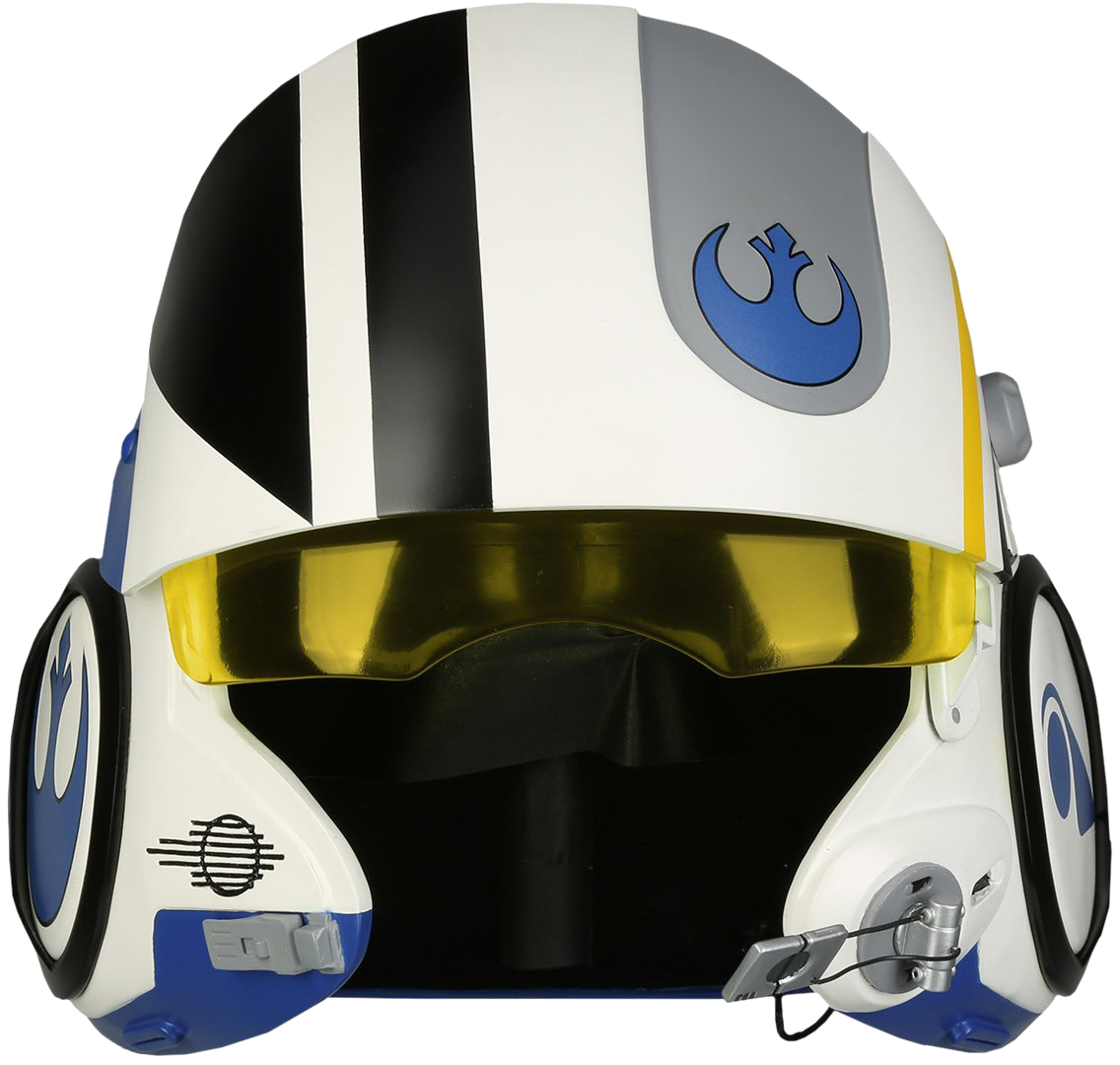 Star - Poe Dameron Blue Helmet (1136x1080), Png Download