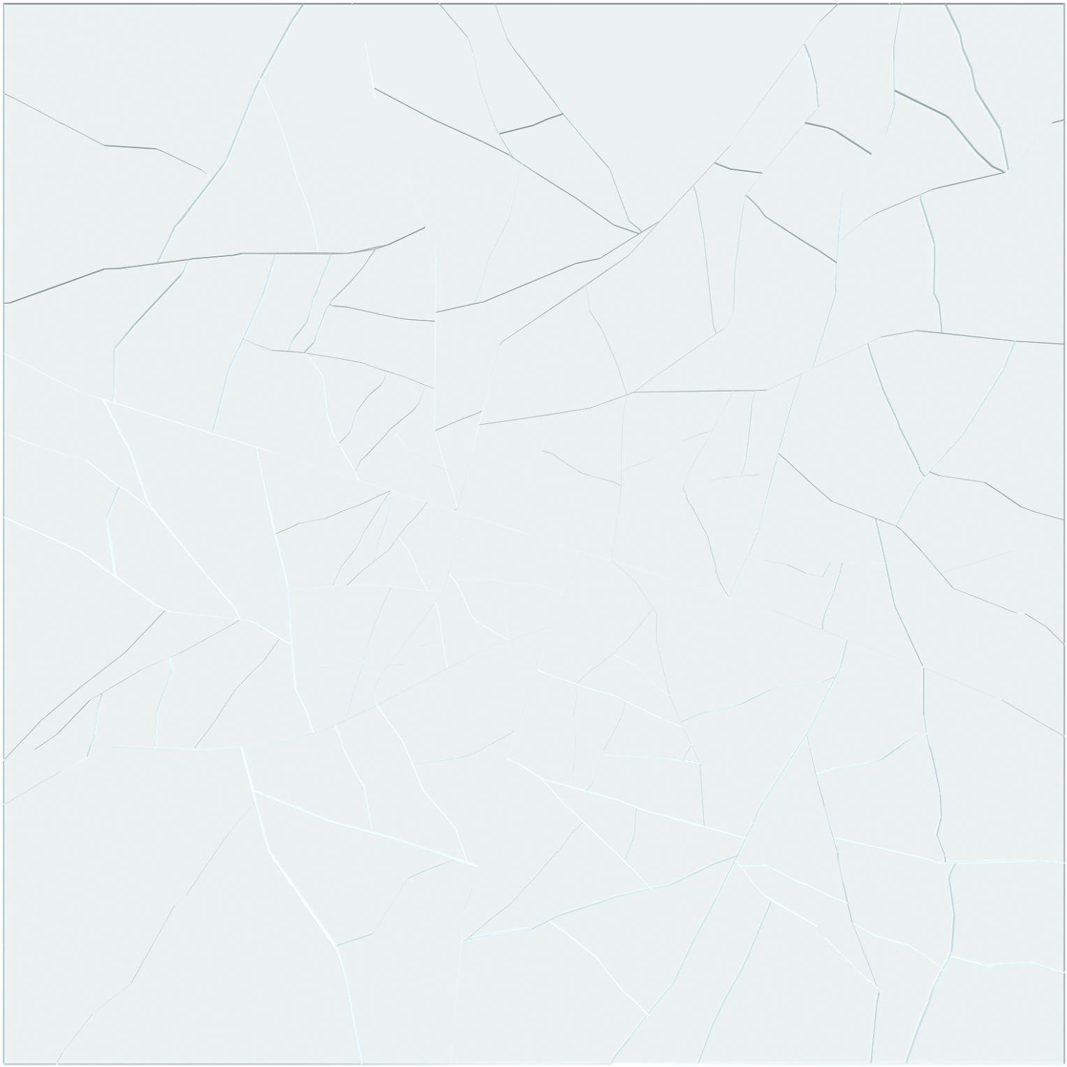 Irregular Fracture - Sketch (1585x1600), Png Download
