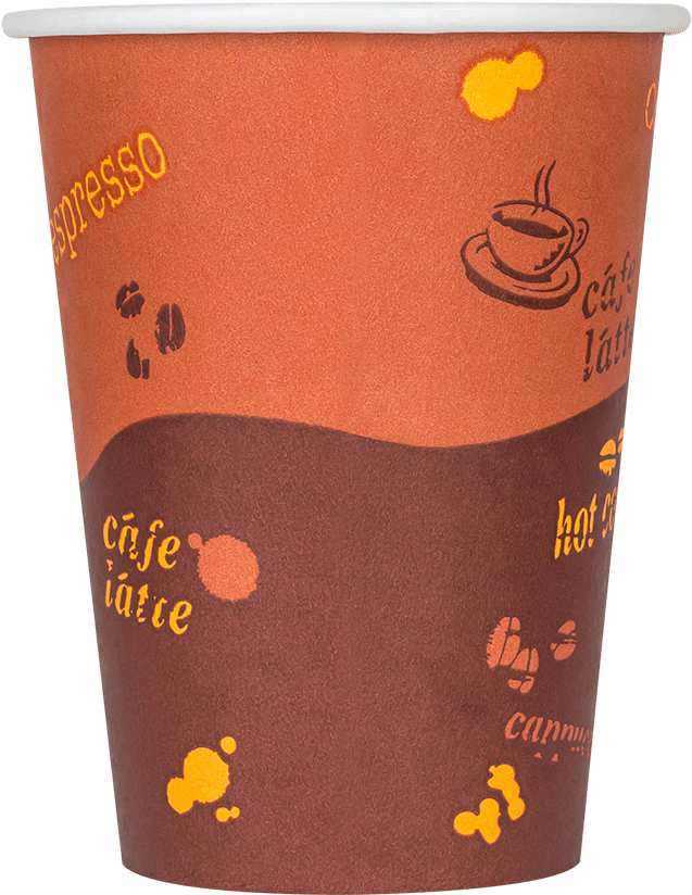 Karat 12oz Paper Hot Cups - Coffee Cup (1500x1500), Png Download