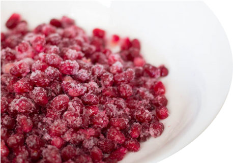 Frozen Pomegranate Seeds (570x320), Png Download