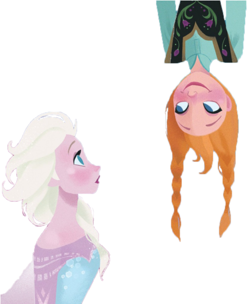 Frozen - Frozen: A Sister More Like Me (500x605), Png Download