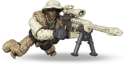 Sniper - Mega Brands (500x287), Png Download