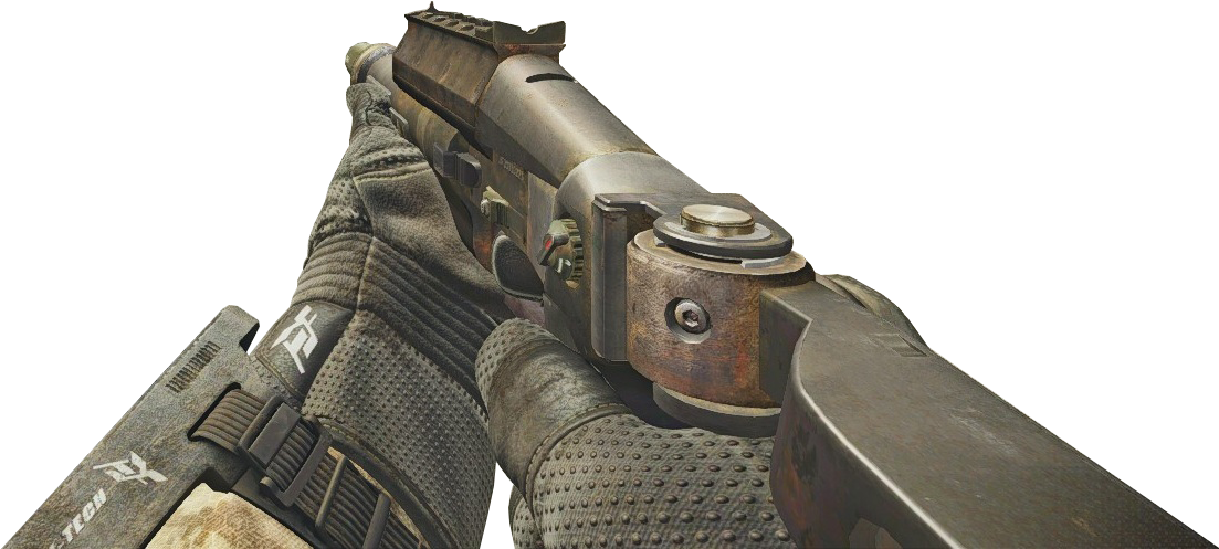 Drawn Sniper Cod Aw - Bulldog Shotgun Mw3 (1134x523), Png Download