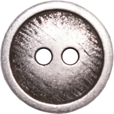8460 Anti Silver - Antique Metal Button (800x800), Png Download