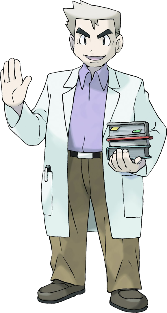 Professor Samuel Oak - Professor From Pokemon (578x1080), Png Download