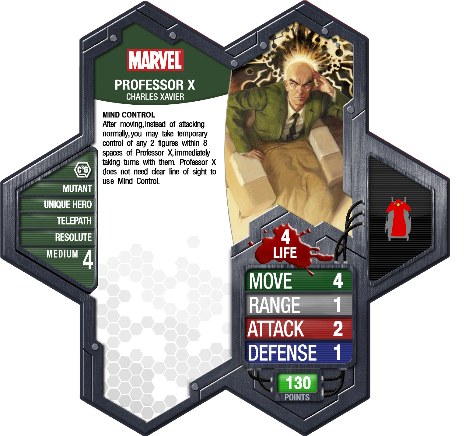 Heroscape Baron Mordo (1614x1587), Png Download