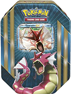 Triple Power Tin - Pokemon Tin Box Gyarados (355x355), Png Download