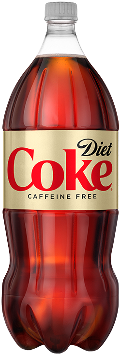 Soda Clipart Nutritious Food - Diet Coke Caffeine Free Bottle (300x730), Png Download