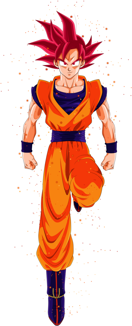 Find This Pin And More On Dragon Ball Z Universe - Goku Super Saiyan Dios (632x1264), Png Download
