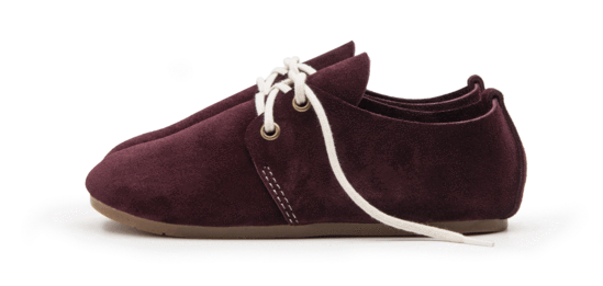 Black Cherry Kids Oxfords - Oxford Shoe (600x540), Png Download