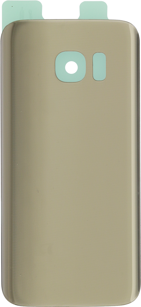 Samsung Galaxy S7 Gold Rear Glass Panel - Samsung S7 Back Cover Gold (1200x1200), Png Download