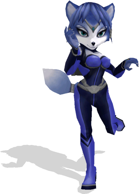 Krystal Starfox Mmd By 25animeguys On Deviantart Star - Mmd Krystal Star Fox (1192x670), Png Download