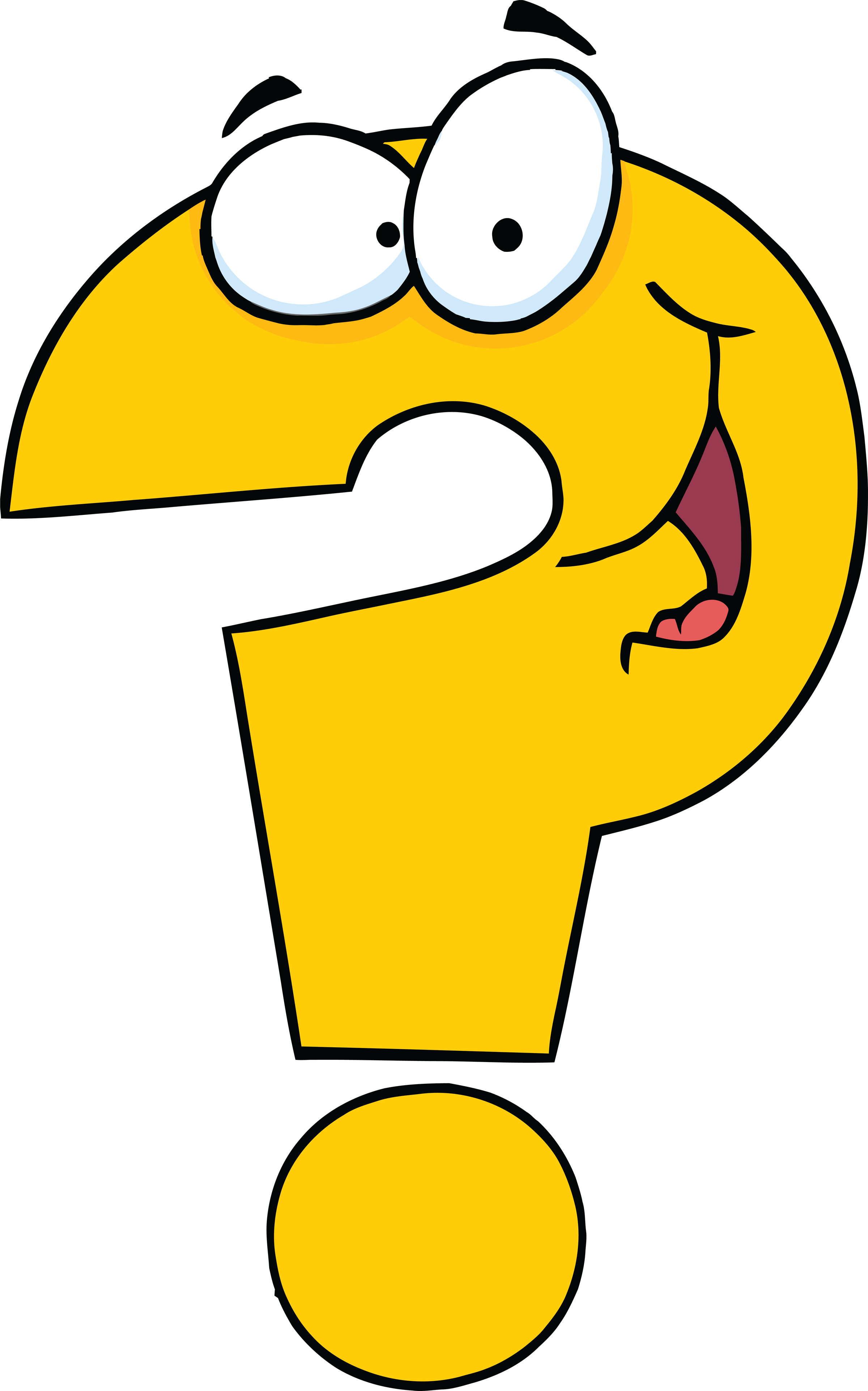 Funny Question Mark Clipart 2 By Paula - Clipart Question Mark (2400x3844), Png Download
