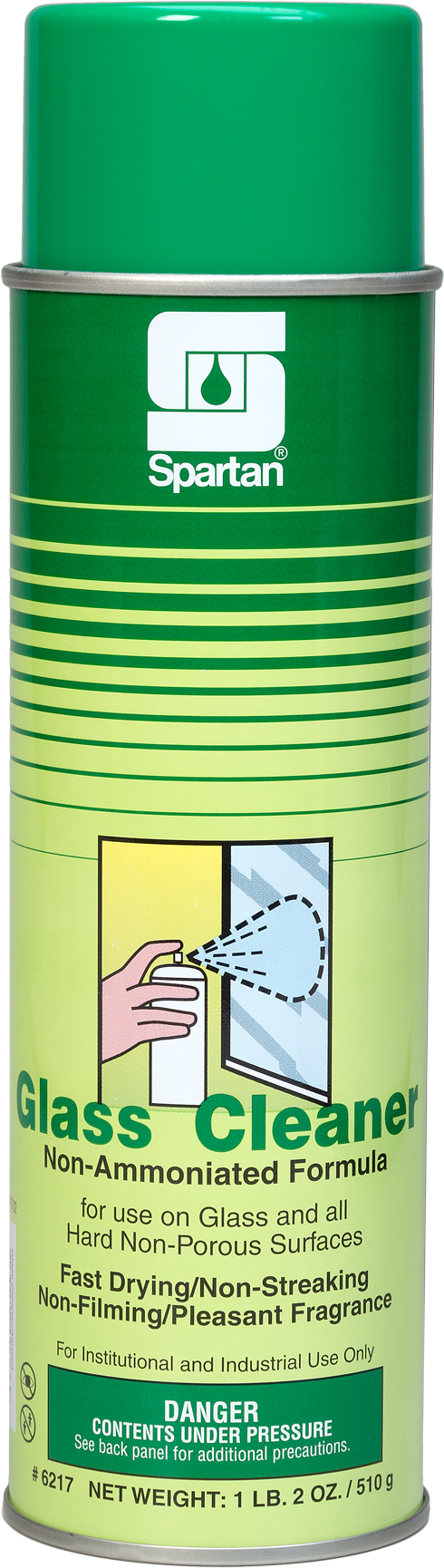 621700 Glass Cleaner - Spartan Dust Mop Dust Cloth Treatment 1 Can/20 Oz (1429x2000), Png Download