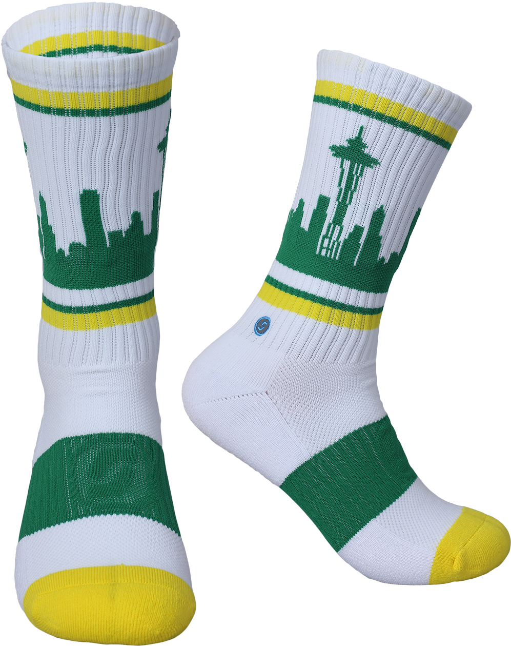 Seattle Skyline Socks - Sock (2160x1440), Png Download