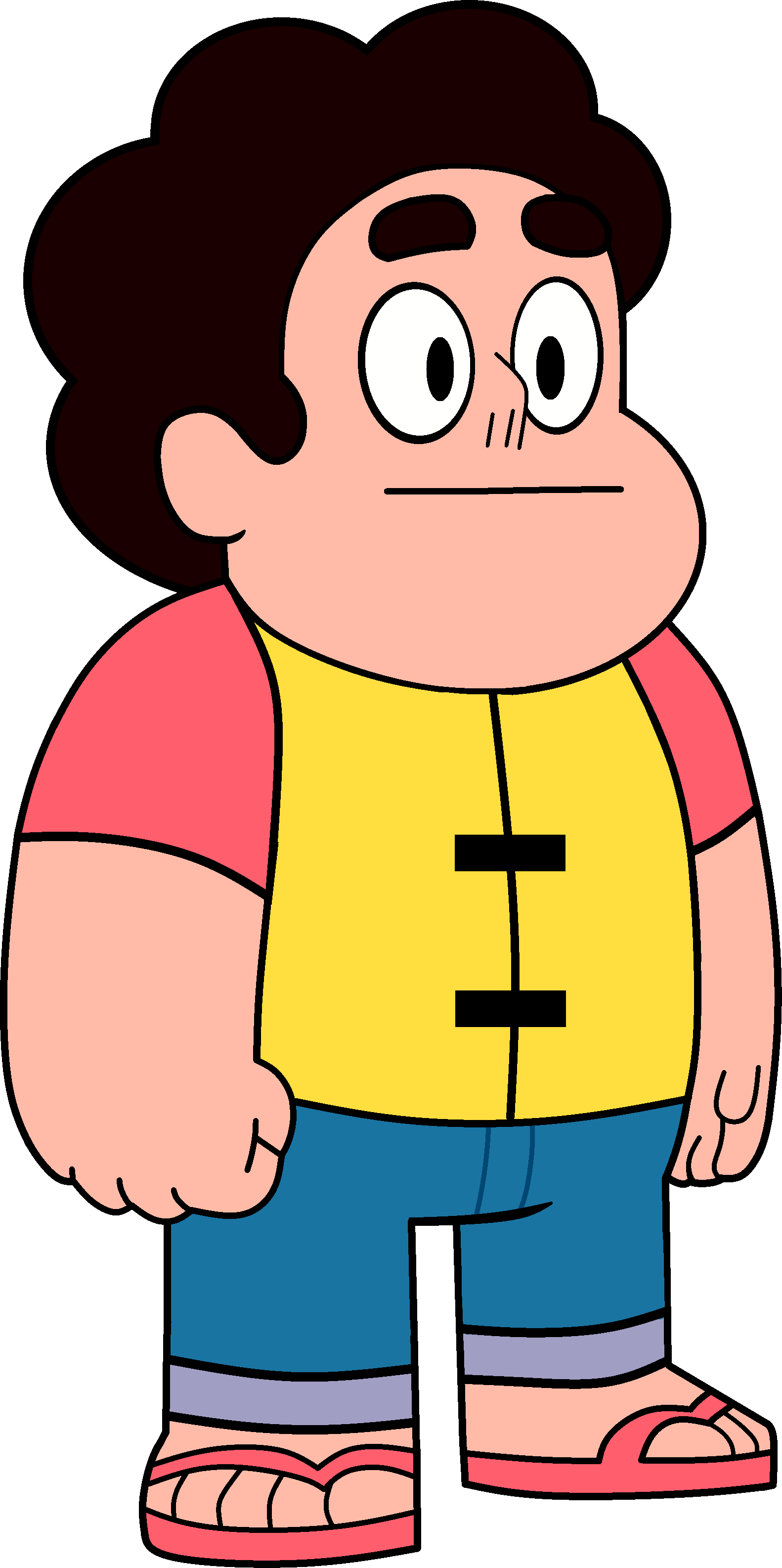 Life Jacket - Garnet Shapeshifted Into Steven (1582x3171), Png Download