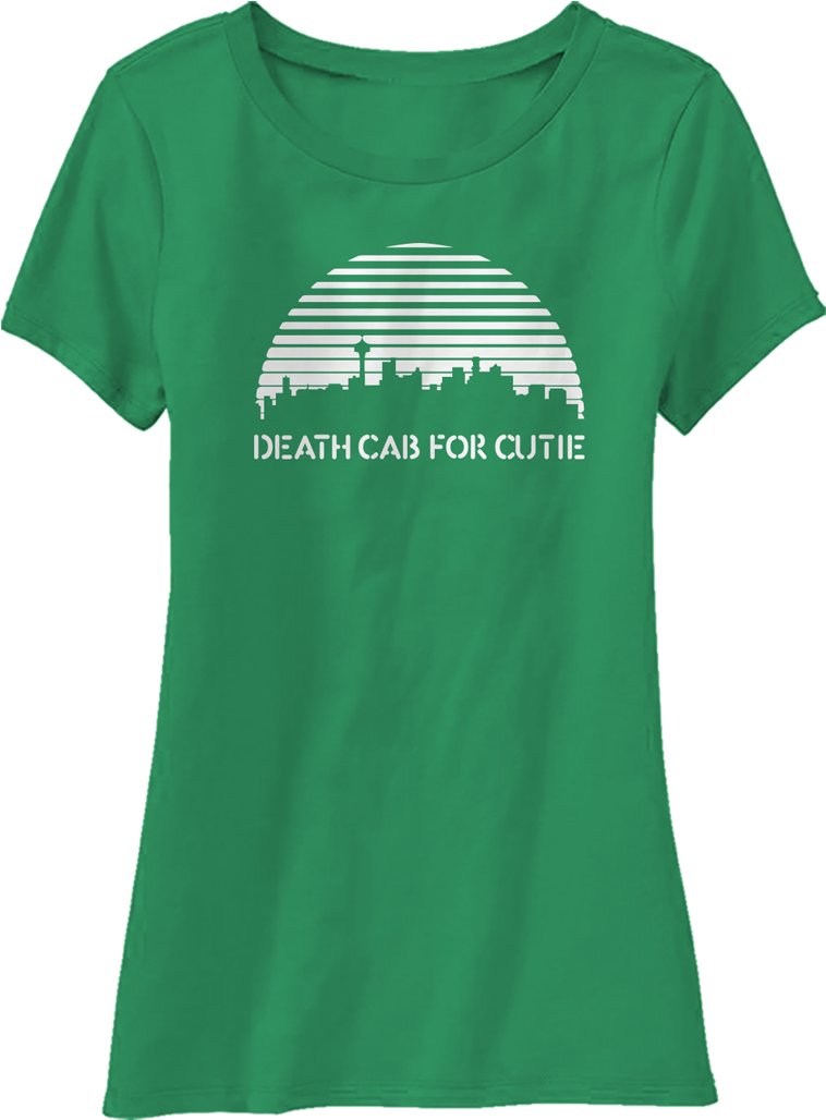 Seattle Green Women's Tee - Foo Fighters T Shirt V Neck (1200x1200), Png Download
